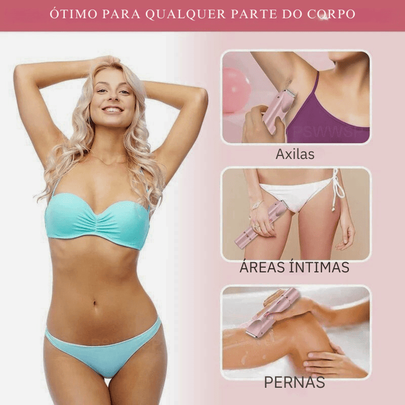 Lissea – Depilador Feminino de Precisão para Rosto e Corpo