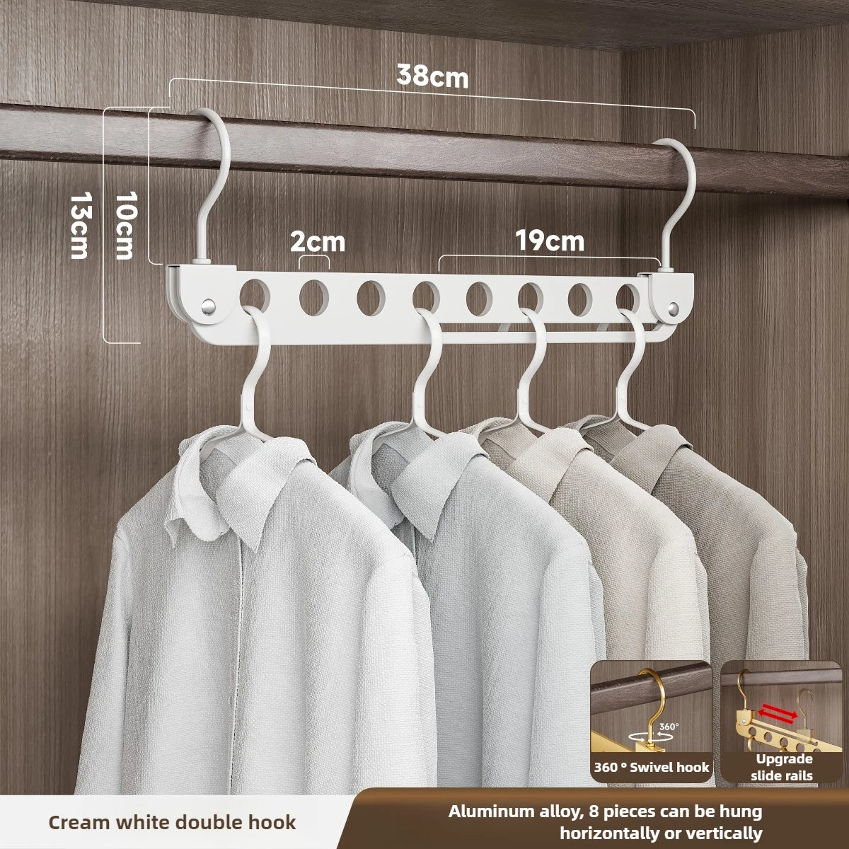 Rotating Hanger Organizer