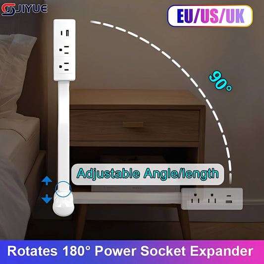 Rotating Power Outlet Extender