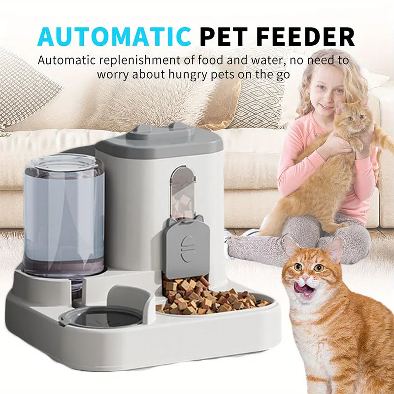 Fonte e Comedouro Automático para Animais